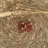 Barrette cheveux fille, rose, blanc, vichy, carreaux, été, jolie