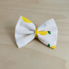 Barrette cheveux fille blanche poires - Lydia