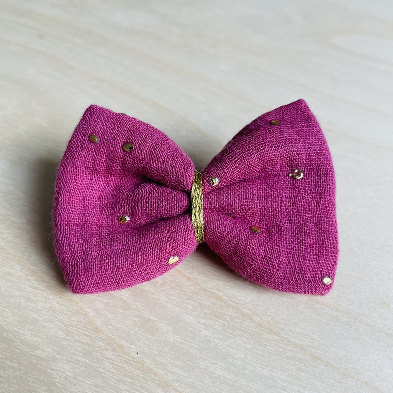 Barrette cheveux fille unie prune violet - Prune Barrette cheveux fille unie prune violet - Prune