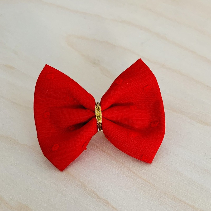 Barrette cheveux fille jaune moutarde à coeurs noirs - Cathy Barrette cheveux fille jaune moutarde à coeurs noirs - Cathy