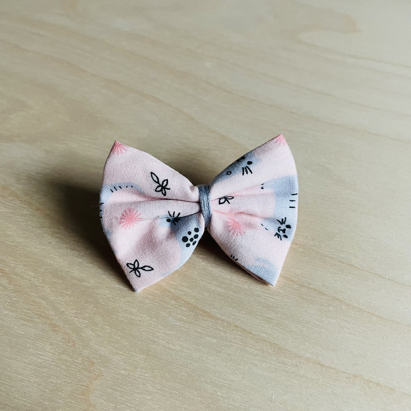 Barrette cheveux fille rose, pâle, s et chats,gris, printemps, été, louane Barrette cheveux fille rose, pâle, s et chats,gris, printemps, été, louane